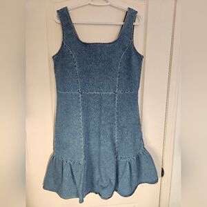 Nanette Lepore Blue Denim Dress